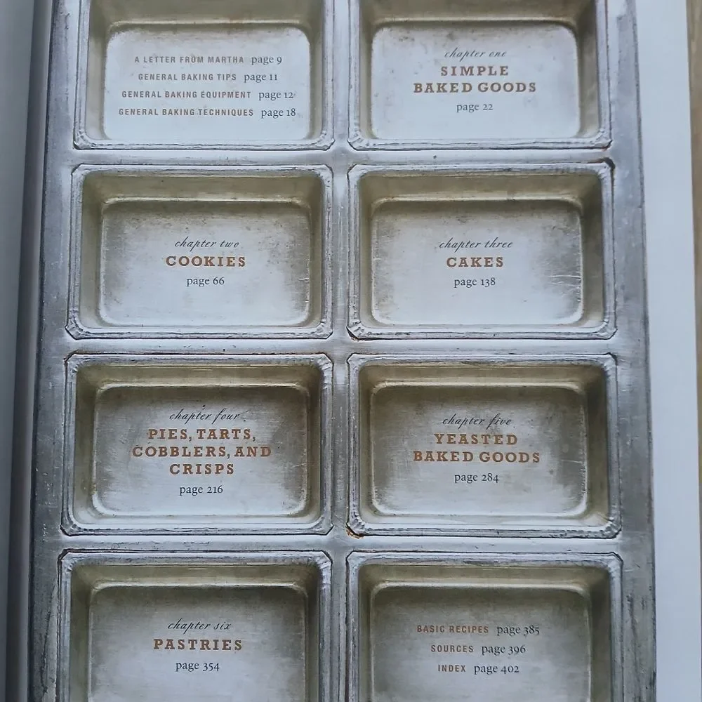 Martha Stewart's Baking Handbook Hardcover First Edition 5-10th Sweet n' Savory